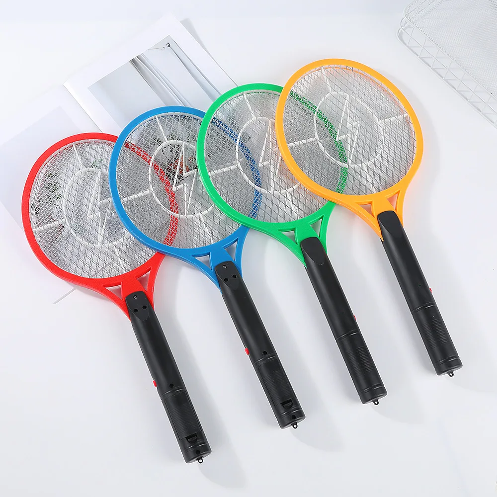 1PCS Rechargeable Electric Mosquito Killer Flat Insertion Insect Repellent with Large Surface Convenient Clap Lightning Net for