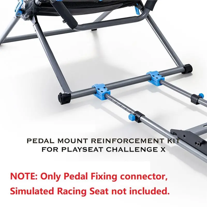 B92B Pedal Fixing Connector for Playseat Challenge X Edition for Seat Reinforcement Kit Sim Racing Mount Stability Mod Black - view 3