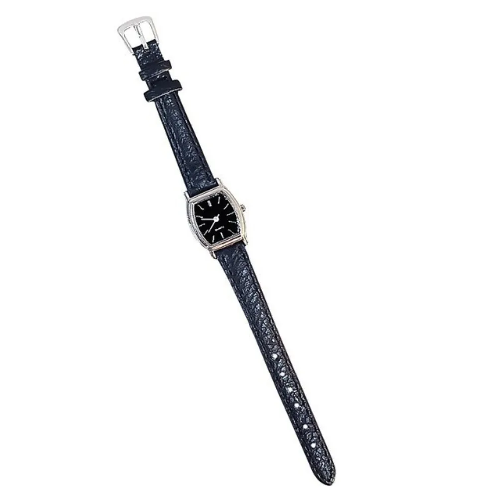 Simple Imitation Leather Women's Watches Alloy Retro Leather Strap Watch Casual Wrist Watch Ladies