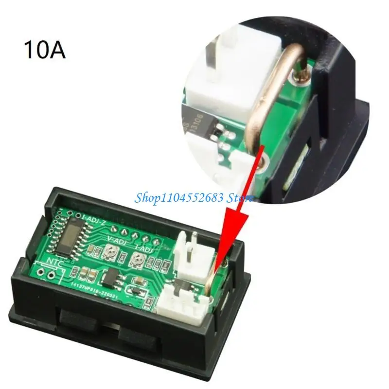 

Y6GD Digital Voltmeter Ammeter Micro-adjustment Current Power Meter Tester Panel Volt-Amp Watt Gauge LED Display