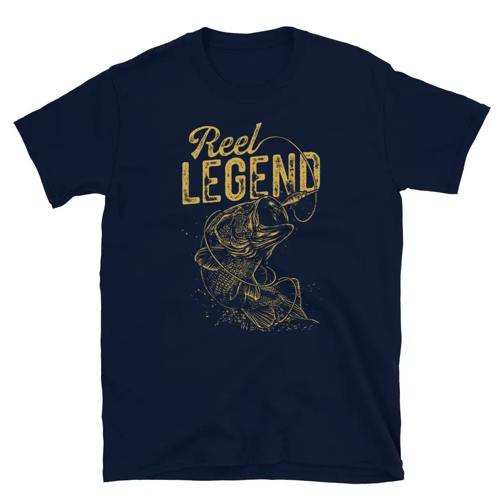 Fishing Pole Reel Legend T Shirt