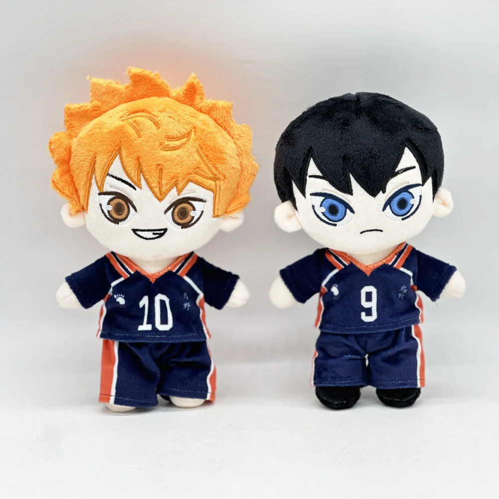 Anime Game Haikyuu!! Shoyo Hinata Tobio Kageyama Cosplay Cotton Doll Maumet Furry Adorable Cartoon Puppet Cute Gift