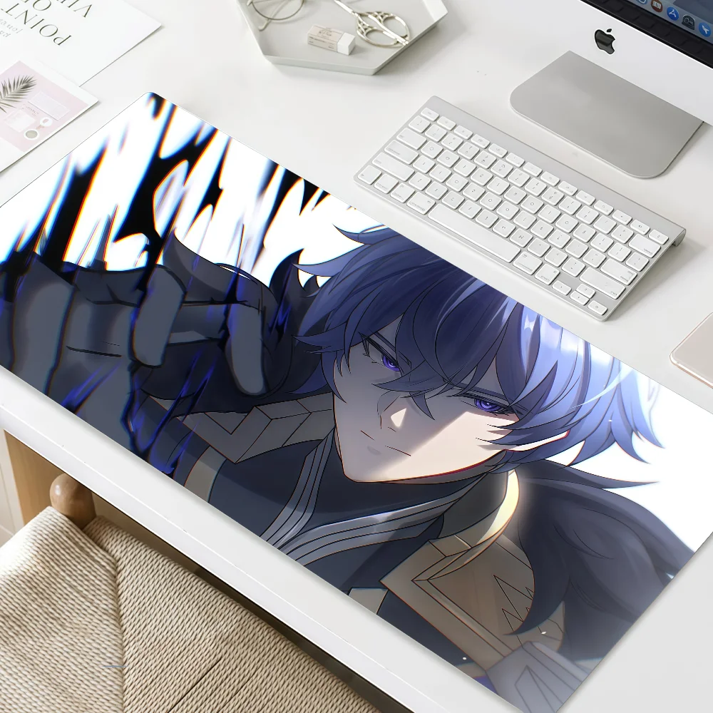 Valeriy Genshin Impact Mouse Pad Non-slip Lockedge Gaming Desktop MousePad Large Thickened Comfort Office Student view 4