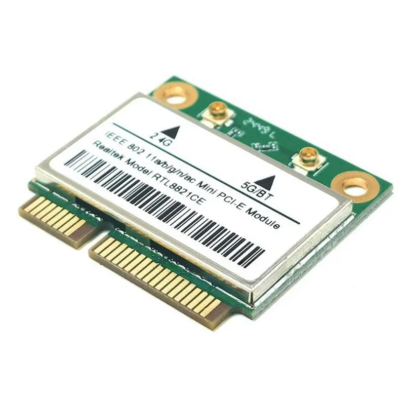 AT82-RTL8821CE 2.4G/5G Dual-Band Mini PCI-E Wifi Wireless Network Card Wi-Fi Adapter Bluetooth 4.2 WIFI Module