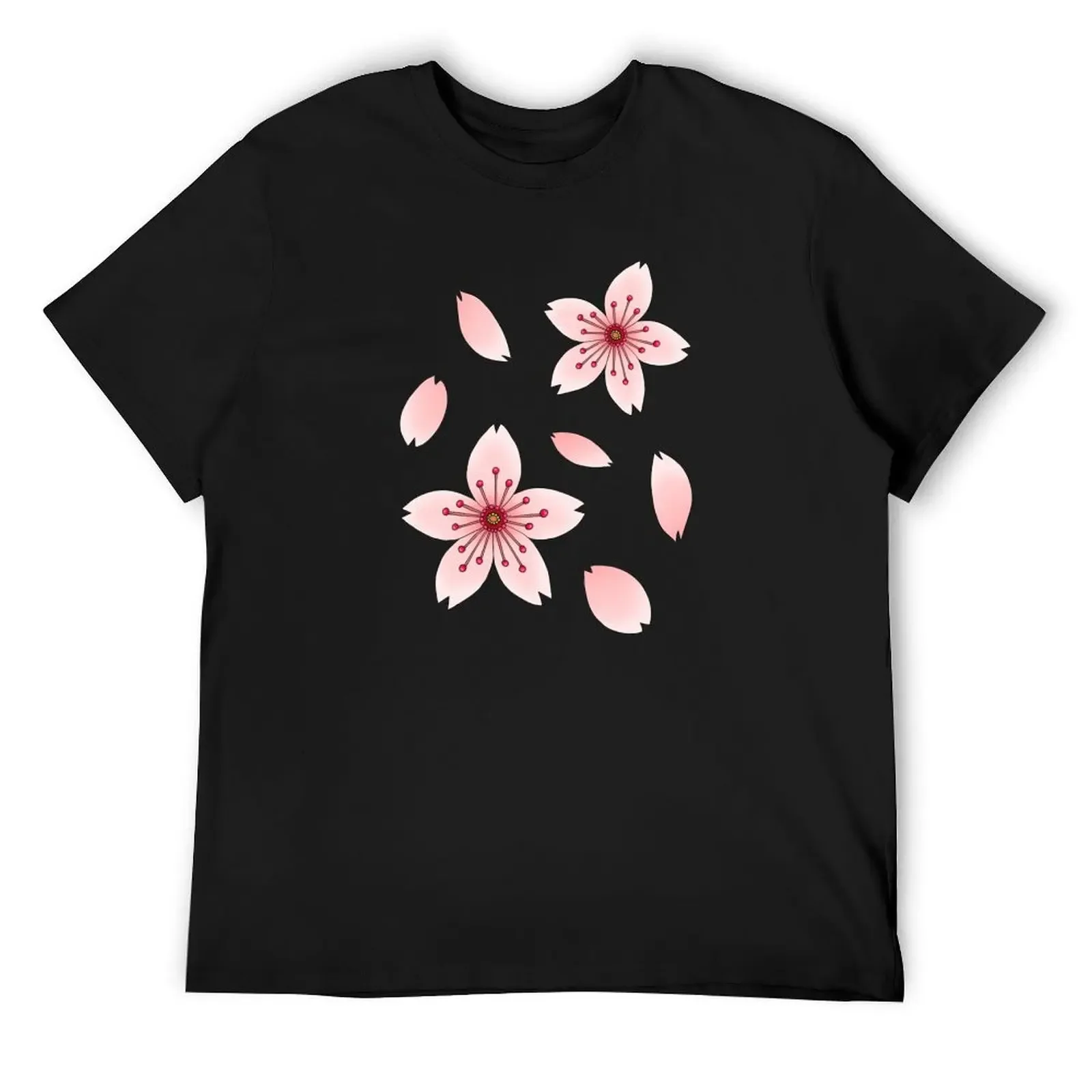 Cherry Blossoms Graphic T-Shirt graphic t shirts oversized t shirt graphics anime shirts men