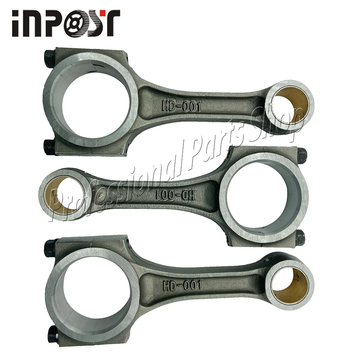 

3TNV76 3PCS Connecting Rod For Yanmar Engine Connecting Rod 119717-23000