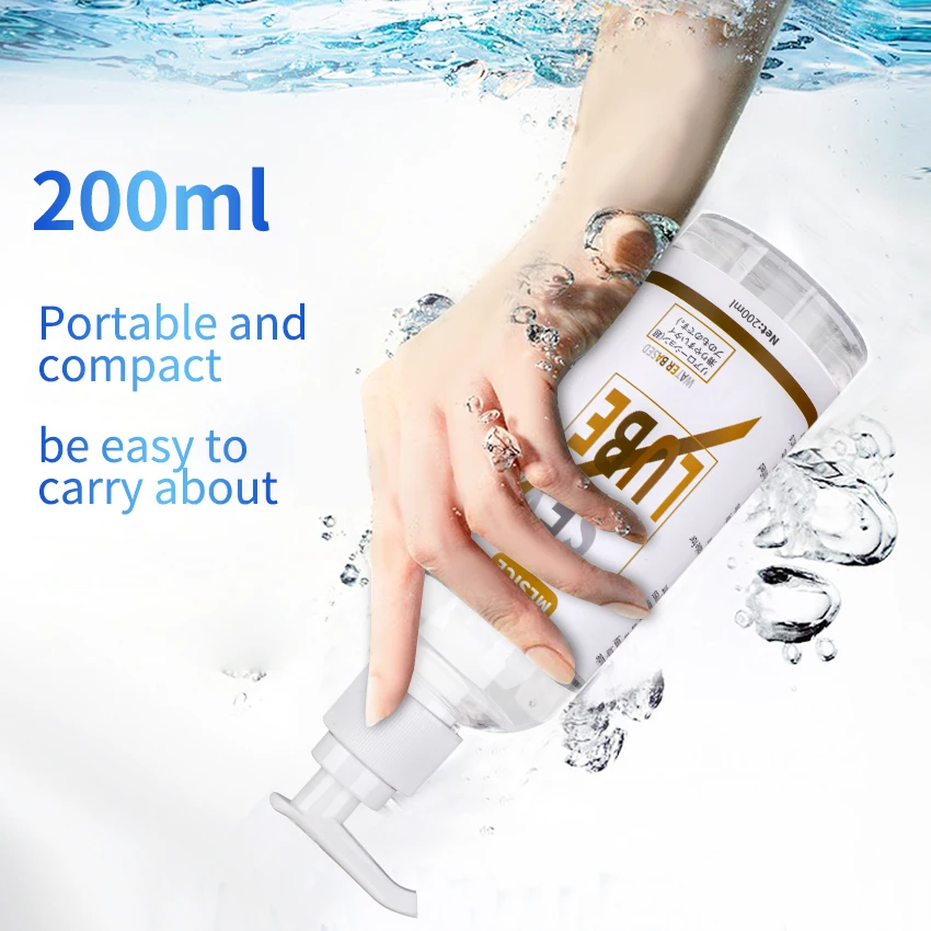 زيوت التشحيم المائية الشرج التشحيم للأزواج رجل مثلي الجنس الحب المهبلي الحميم هلام الكبار الاستمناء الجنس لعب منتجات التشحيم