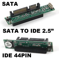 Sata 7+15P Female to 2.5 inch IDE Female 44 pin Adapter Converter Serial PC Computer hard  disk motherboard conversion Card