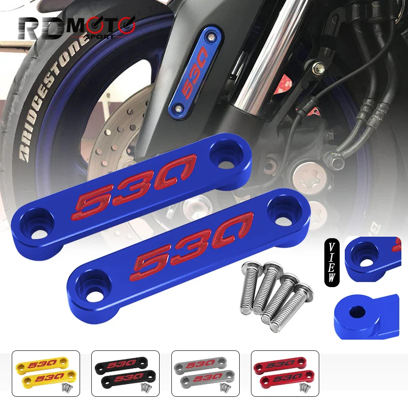 Nuevo para TMAX530 DX SX 2015 2016 2017 2018 2019 accesorios de motocicleta guardabarros de eje delantero cubierta decorativa tmax 530