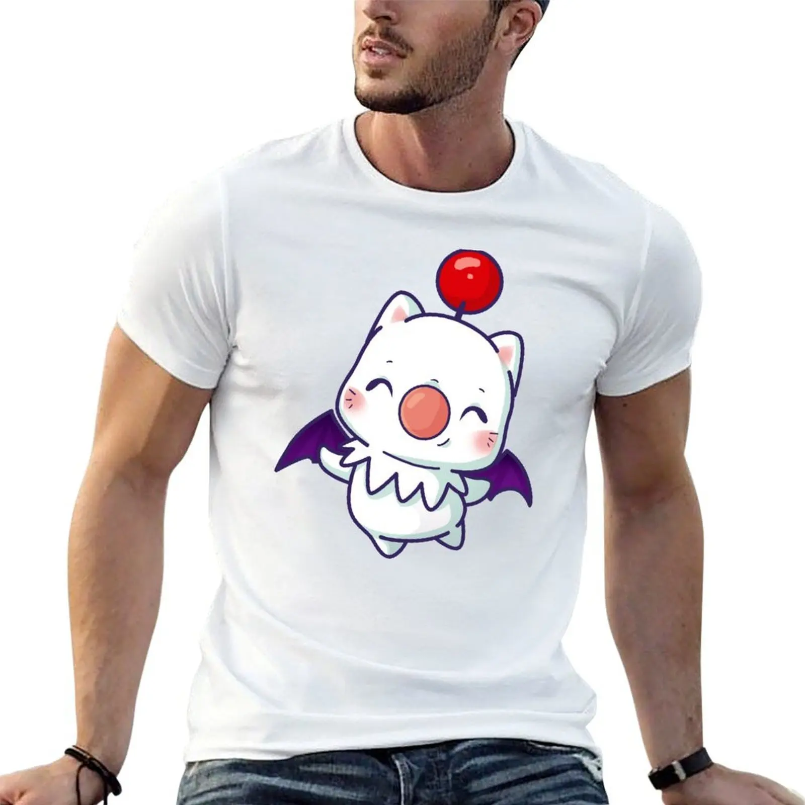 

Moogle ! Kupo T-Shirt man t shirt designer man t shirts graphic T-Shirt