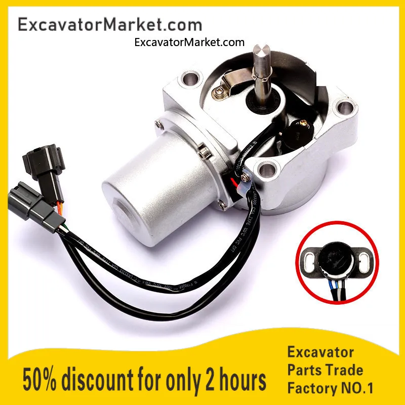 

For HITACHI ZX ZAX60 70 120 200 330-3 6 EX-5 Accelerator Motor Refueling Motor high quality durable Excavator Spare