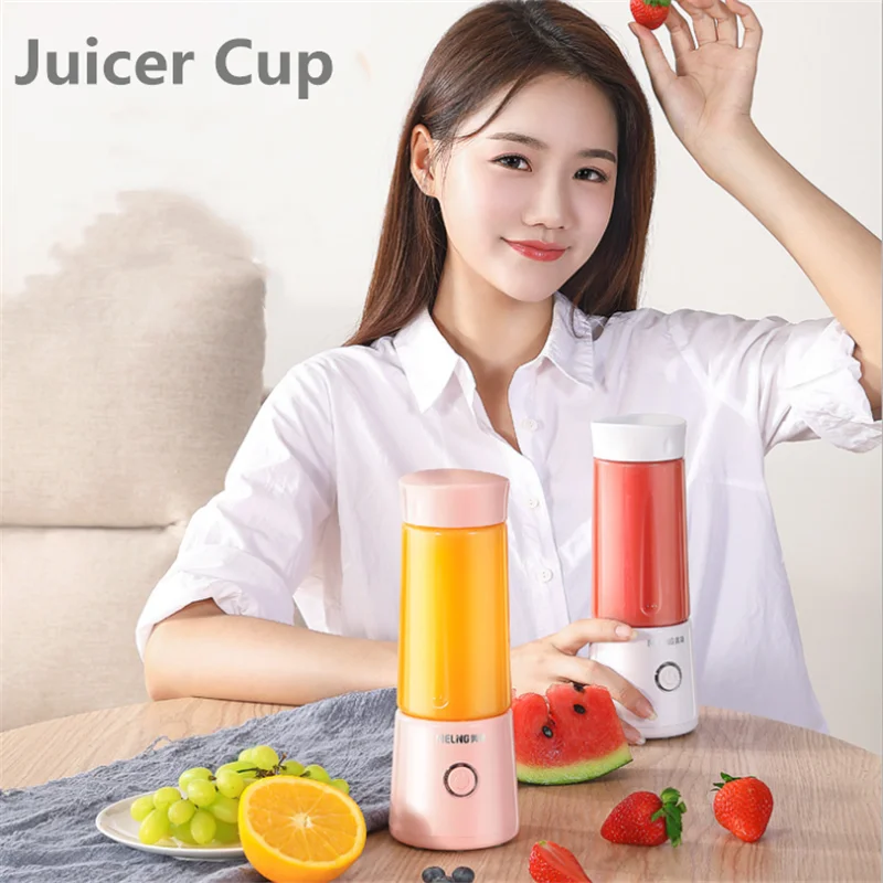 VIP Link 2022 Milkshake Machine Portable Juicer Cup Small Household Juicer USB Charging Mini Electric Jucing Cups Food Processor