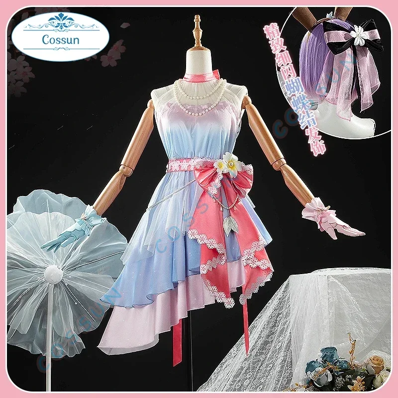 [Customized] Umamusume: Pretty Derby Sakura Chiyono O Cosplay Costume Halloween Game Suit Women Lovely Gorgeous Dresses