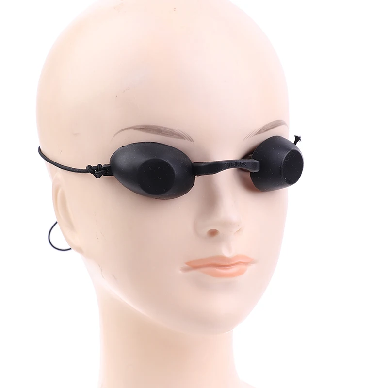 Black Safety Goggles Protective Eyepatch for IPL Laser Light Glasses Beauty Clinic Eye Protection