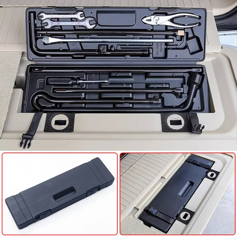 For 2008-2021 Toyota Land Cruiser 200 Tailgate Trunk Emergency Toolbox LC200 Fj200 Interior Upgraded Accessories Modification