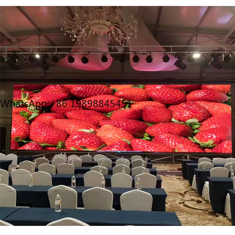 

HD Full Color Indoor P2 LED Display Screen Wall Mounted with High Resolution for Video Content