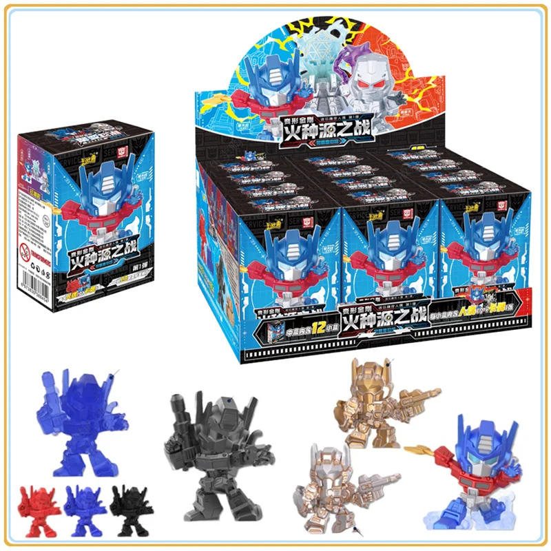 

KAYOU Трансформеры слепая коробка Spark War Optimus Prime мини-резиновая кукла Мегатрон игрушки детские игрушки раритет подарки для детей