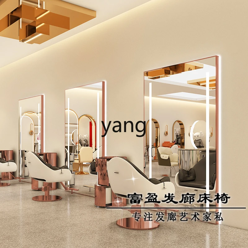 LHH  hair salon mirror table hair salon special mirror trendy hair perm and dye mirror