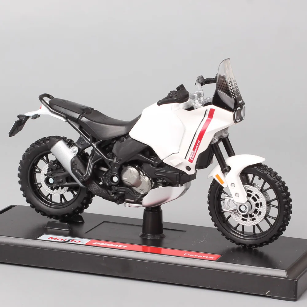 Modelo de Motocicleta Diecast 1:18 Maiisto Ducati Super Nua V4 S Scrambler Panigale V4S 1199 Monster 900 Desert X 1098s Superleggra Motocicleta