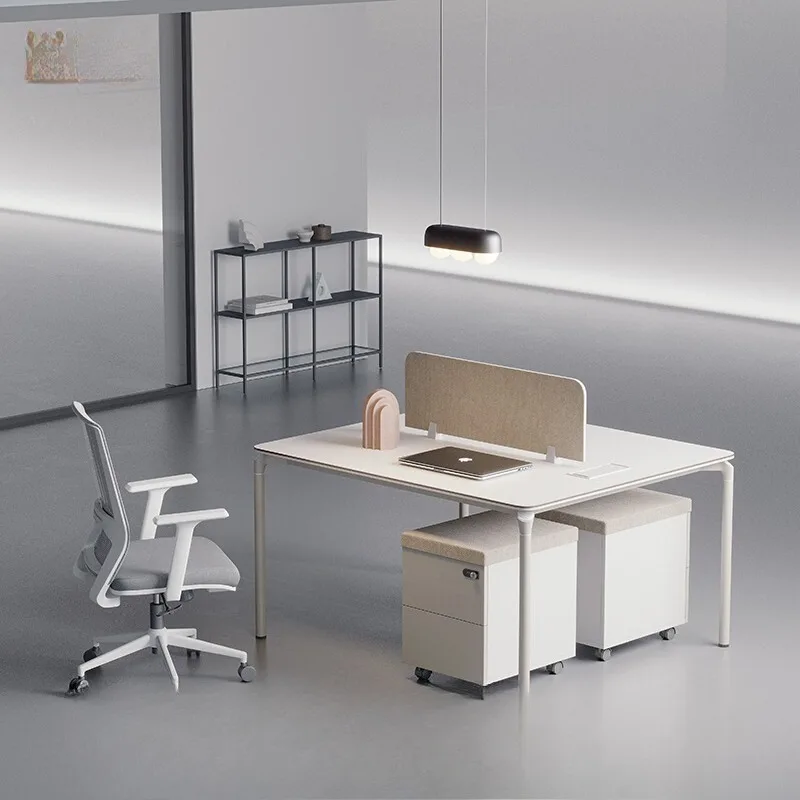 

4 Искусственный стол Современные интернет-знаменитости 2 Шесть трех Двойная стенд для персонала от лица до лица Стол на четыре человека