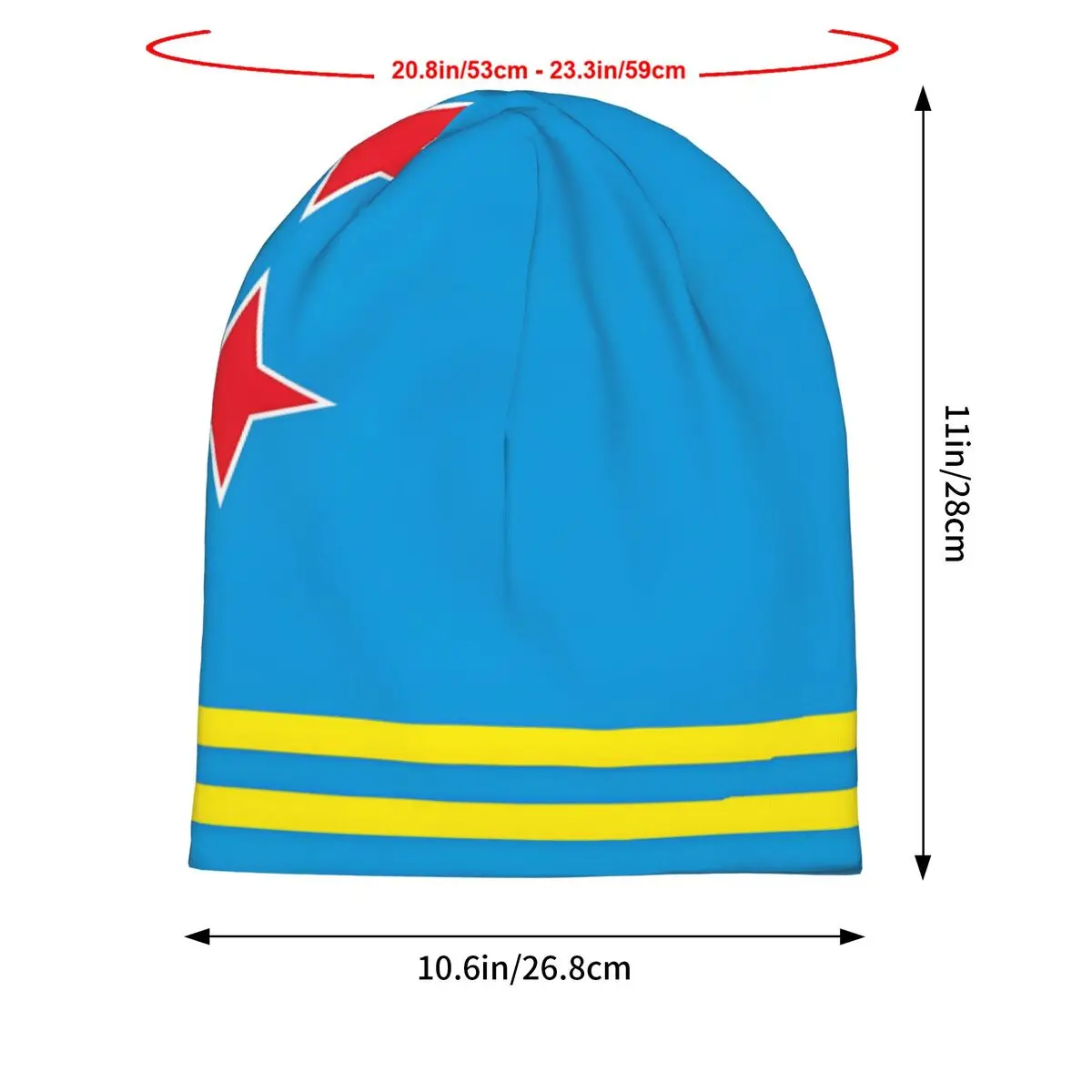 Flag Of Aruba Hat Pullover Children Thin Warm Male Polyester Caps