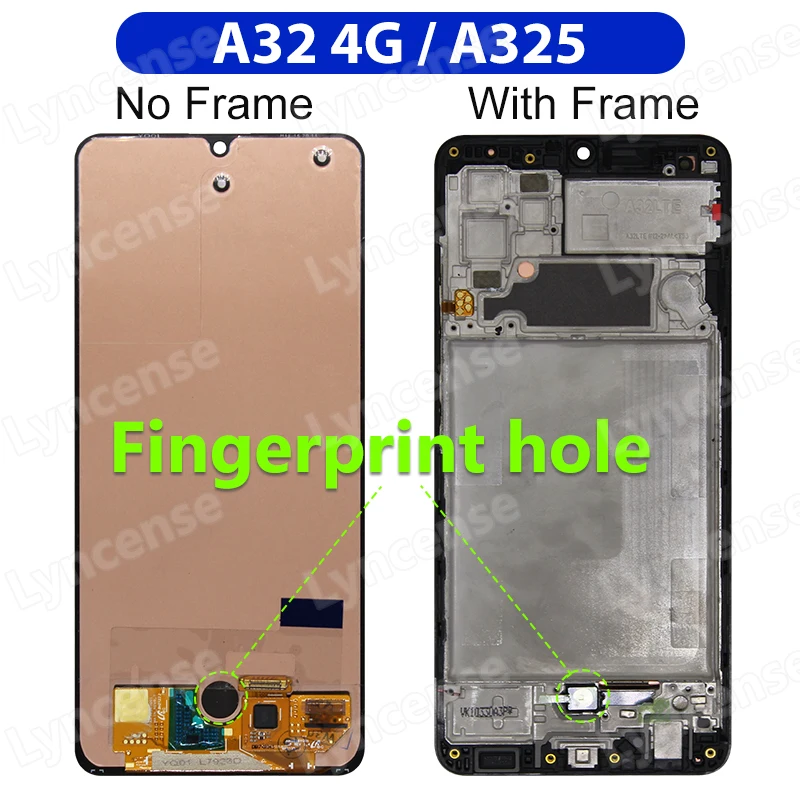 AMOLED For Samsung Galaxy A32 5G Display A326B LCD Touch Screen For Samsung A32 4G LCD Screen A325F Display Replacement Parts