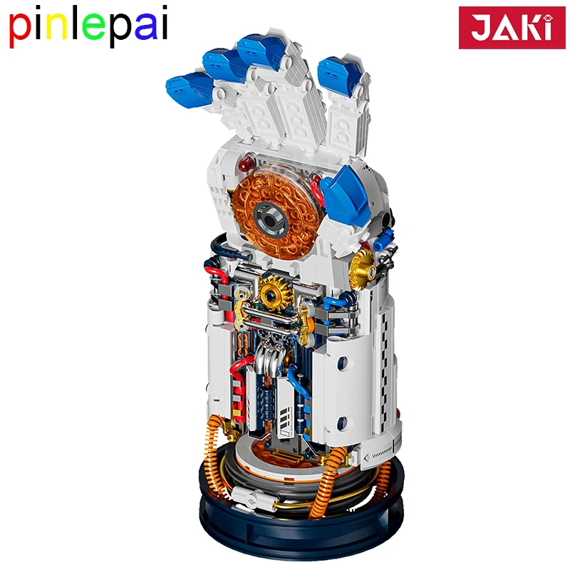 

Строительные блоки Pinlepai Jaki Glove, набор блоков из кирпича, Звездный план Moc, аэрокосмический кирпич, механические игрушки для детей