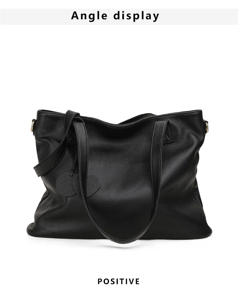 Großraumige Echtleder-Halbmondtasche aus Rindsleder, Halbkreis-Satteltasche, Nischendesign, Ein-Schulter-Unterarm-Handtasche – Detail 10