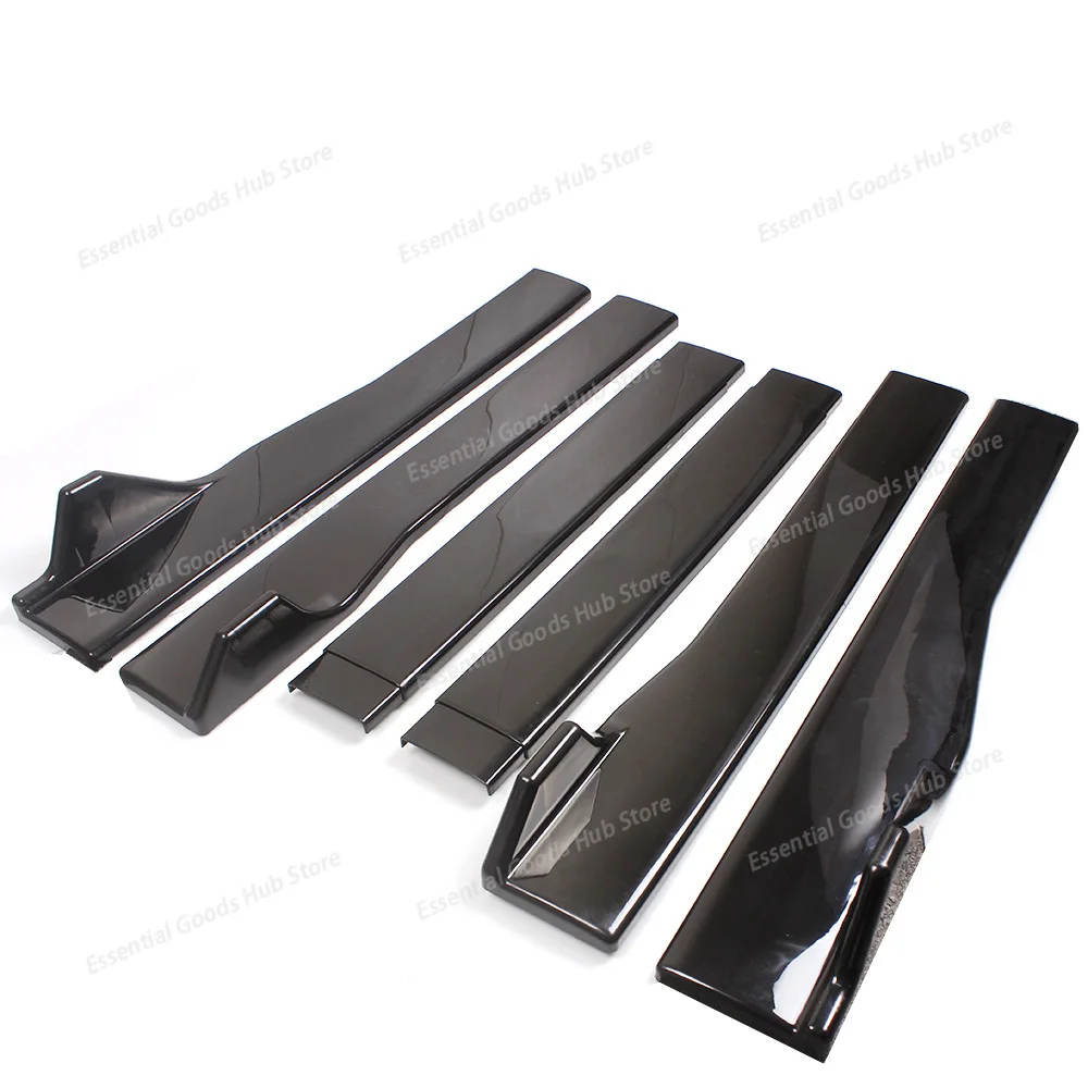 

The three-section side skirts 2.2 meters, upgraded blade-style side skirts, small body kits, split spoilers and side splitters