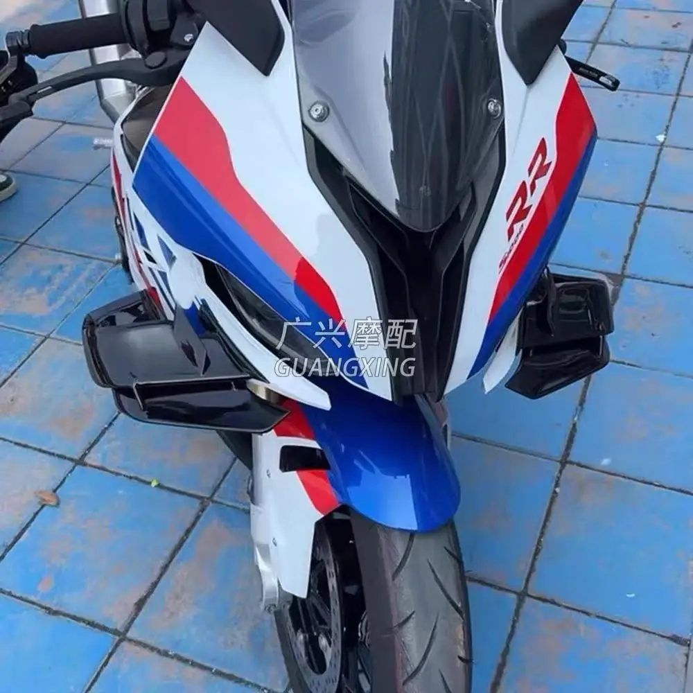 Für BMW S1000RR 2015-2018 Motorrad Frontflügel Verkleidung aerodynamischer Spoiler Winglets Frontspoiler Unterspoiler Seitenflügel