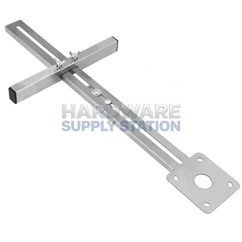 

Multi functional cutting tool, woodworking edge trimming machine bracket, slotting machine inverted bottom plate hole opener