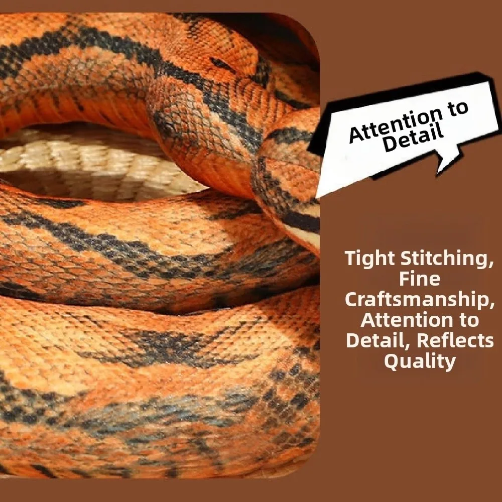 160 センチメートル人工パイソンぬいぐるみソフトクリエイティブロングヘビぬいぐるみリアルな漫画ぬいぐるみ人形誕生日プレゼント