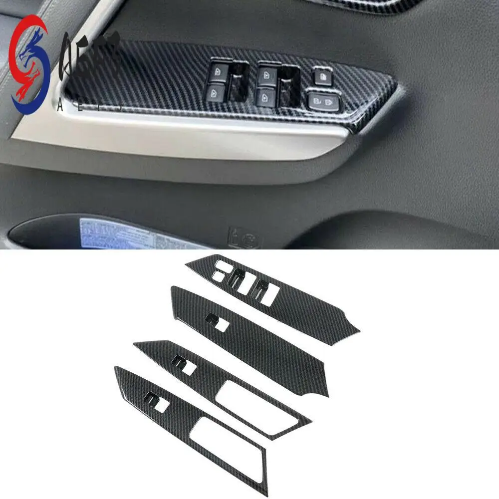 

AEF3-4Pcs Car Glass Lift Switch Panel Door Armrest Lift Modification For Mitsubishi Montero / Pajero Sport 2016-2020