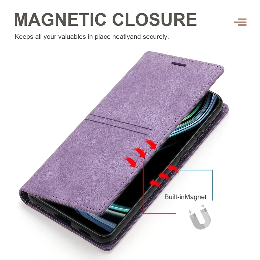 Wallet Card Stand Flip Leather Case For Samsung Galaxy S24 Ultra S23 FE S22 Plus S21 S20 A05s A13 A14 A15 A25 A34 A52 A53 A54