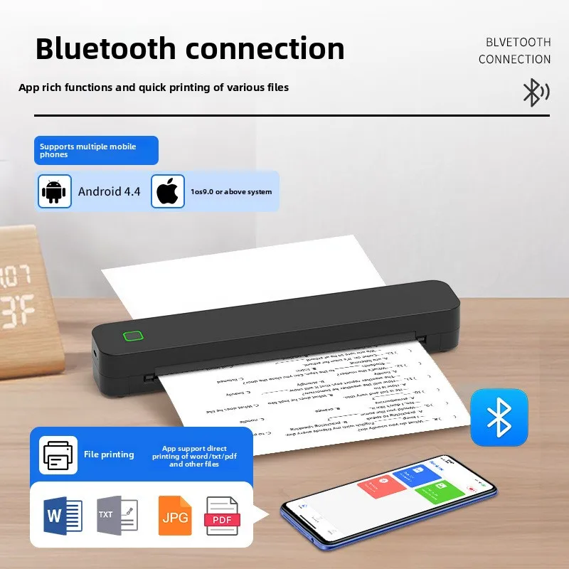 

Printer Tattoo Printer Household Can Be Connected To Mobile Phone Thermal Printer Small Hous ehold