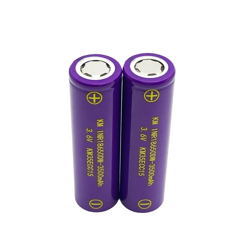 18650 low-temperature lithium battery, 3500mAh large capacity over temperature lithium battery, -40 ° C discharge lithium batter