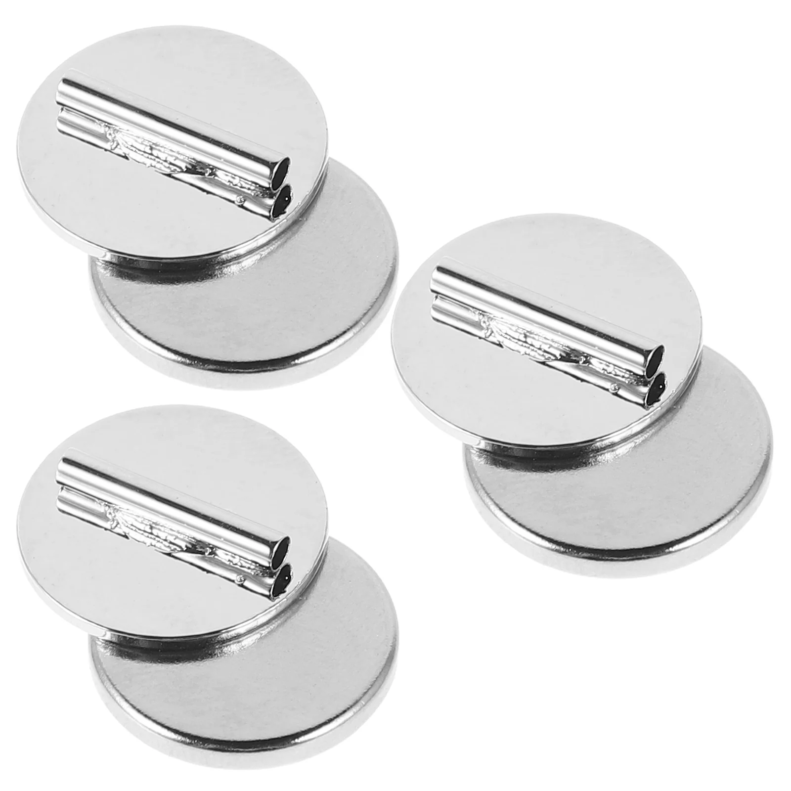 3 Pcs Mini Pin Brooch Converter Garment Magnet Buckle Magnets Holder Clothing Magnetic for Pack