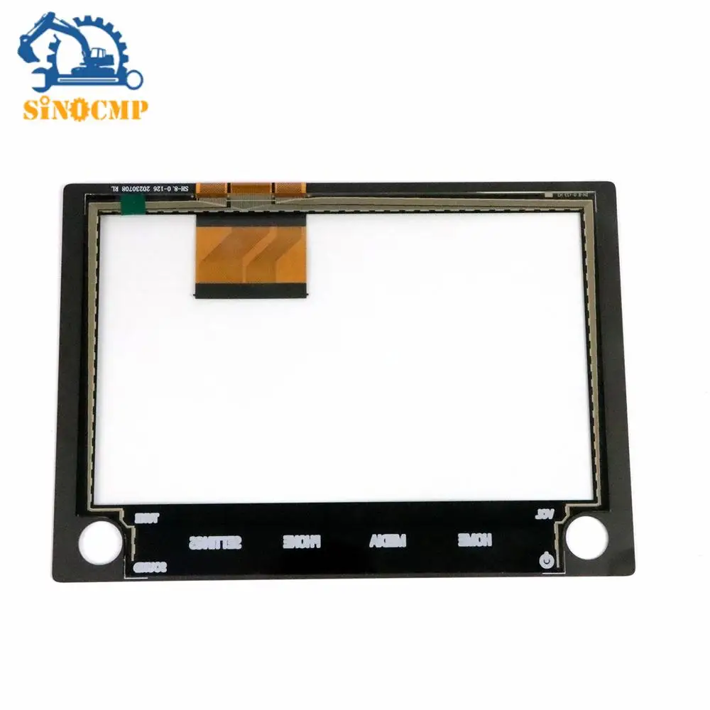

1Pc 8740A040, 8740a076 8" Touch-Screen Glass Digitizer Radio 2 Knobs For 2020-2022 Mitsubishi Outlander Car Touch Screen