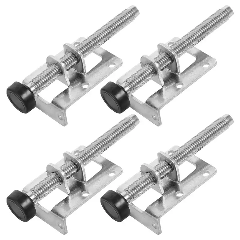 

4 Pcs Furniture Legs Adjustable Cabinet Leveler Legs Wardrobe with Work Lifters Workbench Steel Corner Bracket Leveler New