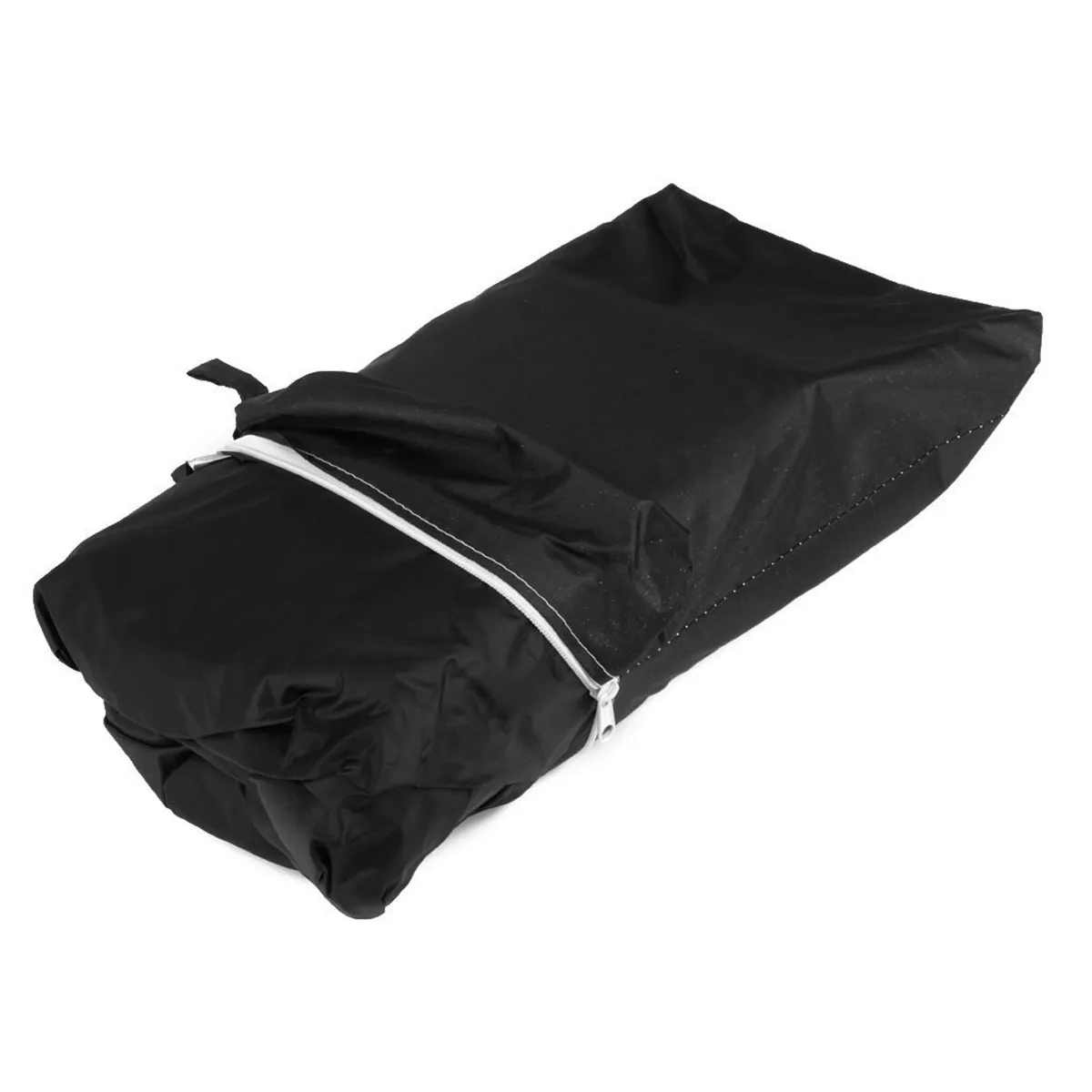 Bbq Grill Cover Waterproof Rectangular Gas Electric Barbecue Protective Cover Storage Bag Outdoor Rain Dust Leaves Black Xl