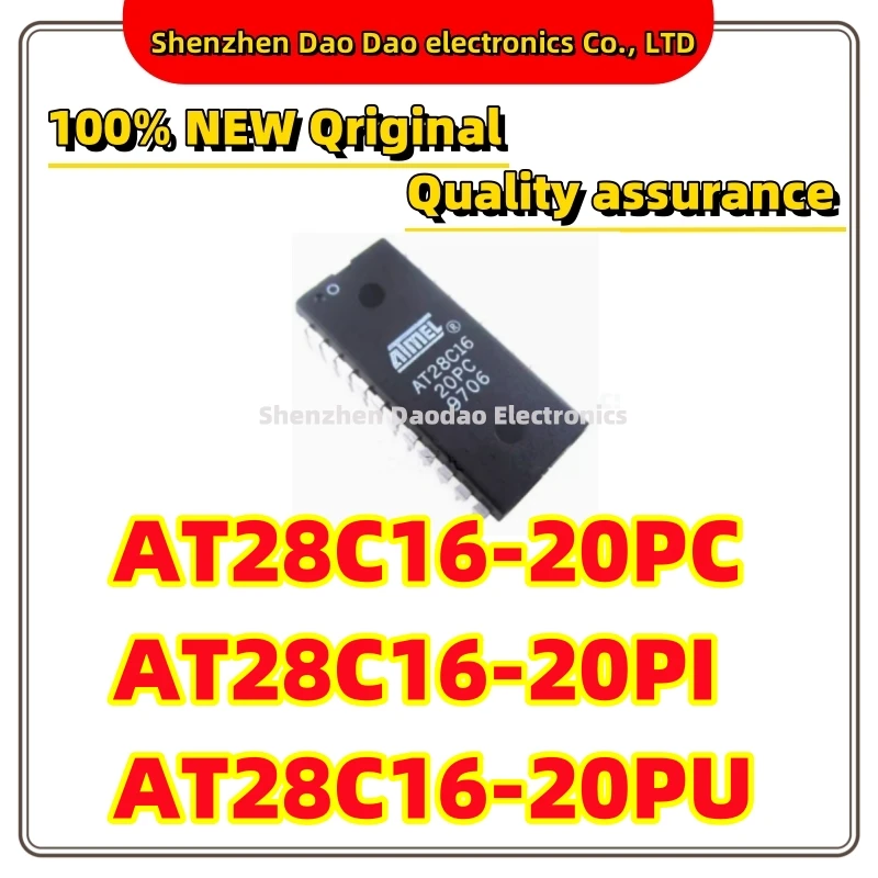 

AT28C16-20PC AT28C16-20PI AT28C16-20PU DIP-24 Memory IC chip new original