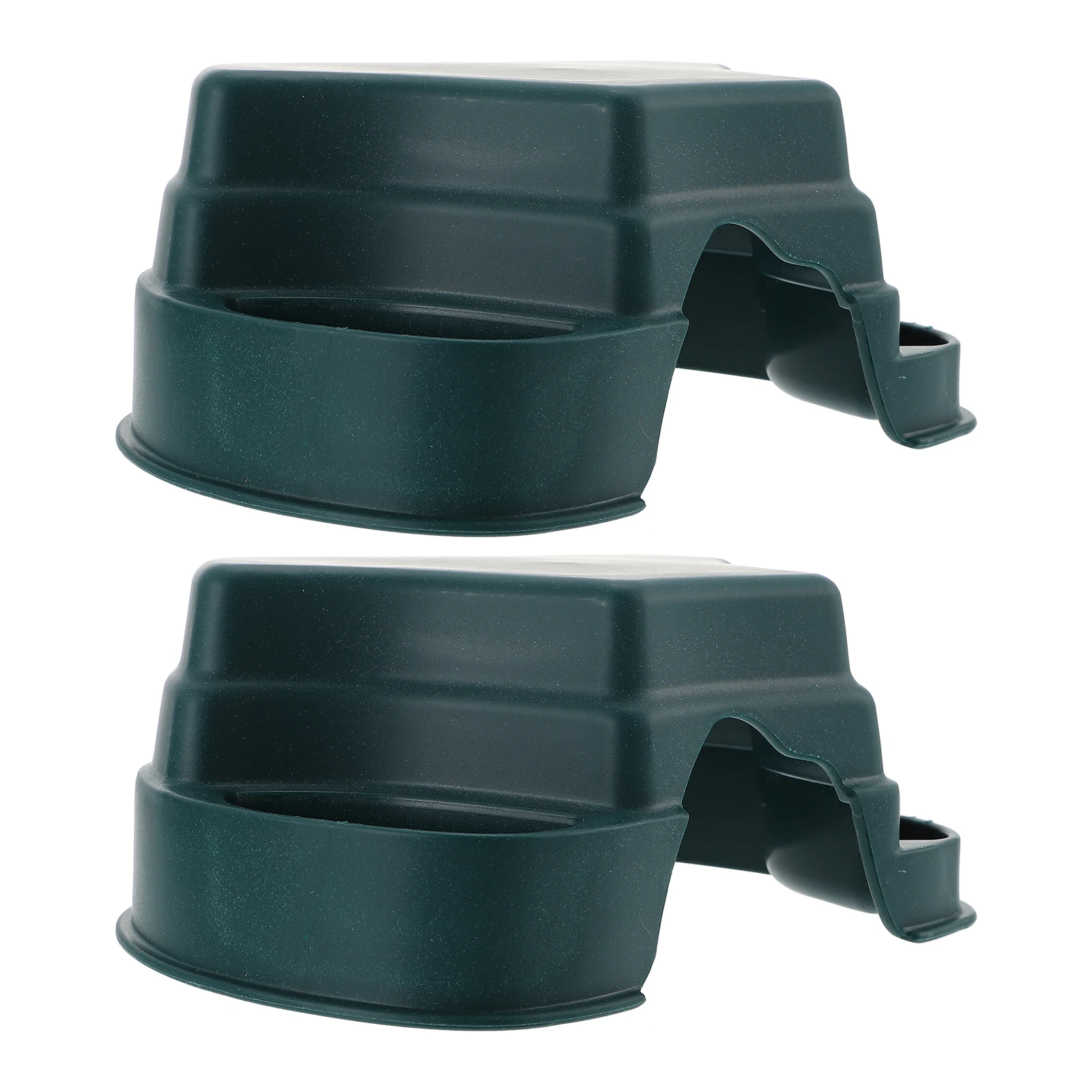 2 قطعة صندوق الزواحف الكهف متعدد الوظائف الزينة البلاستيك إخفاء المأوى ل السلحفاة الأفعى ليوبارد أبو بريص المغذية ممارسة مخبأ