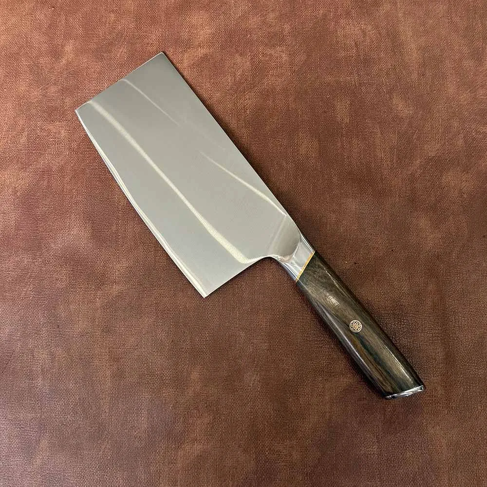

Powder Alloy Steel Blade Kitchen Knife Wood Handle Chef Slicing Vegetables Cleaver Meat Butcher Chopper Poultry Knife Messer
