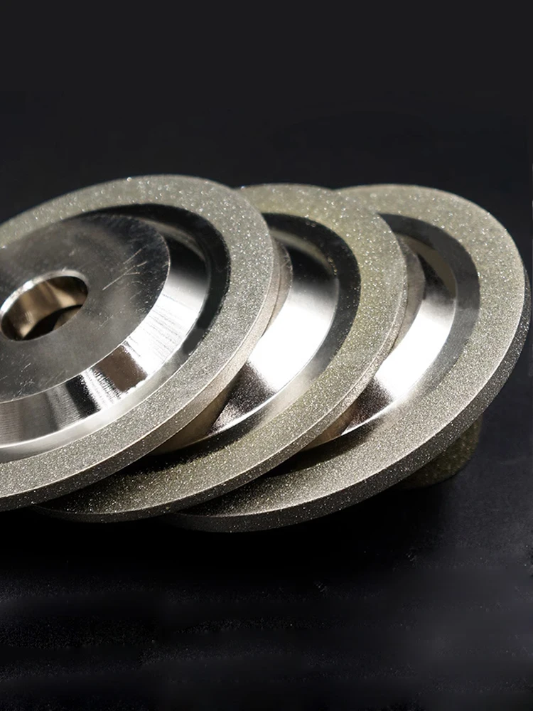 100mm Alloy Straight-Edge 3A1 Diamond Grinding Wheel Milling Cutter Ceramic CBN Blade Glass Stone Grinder for Precision