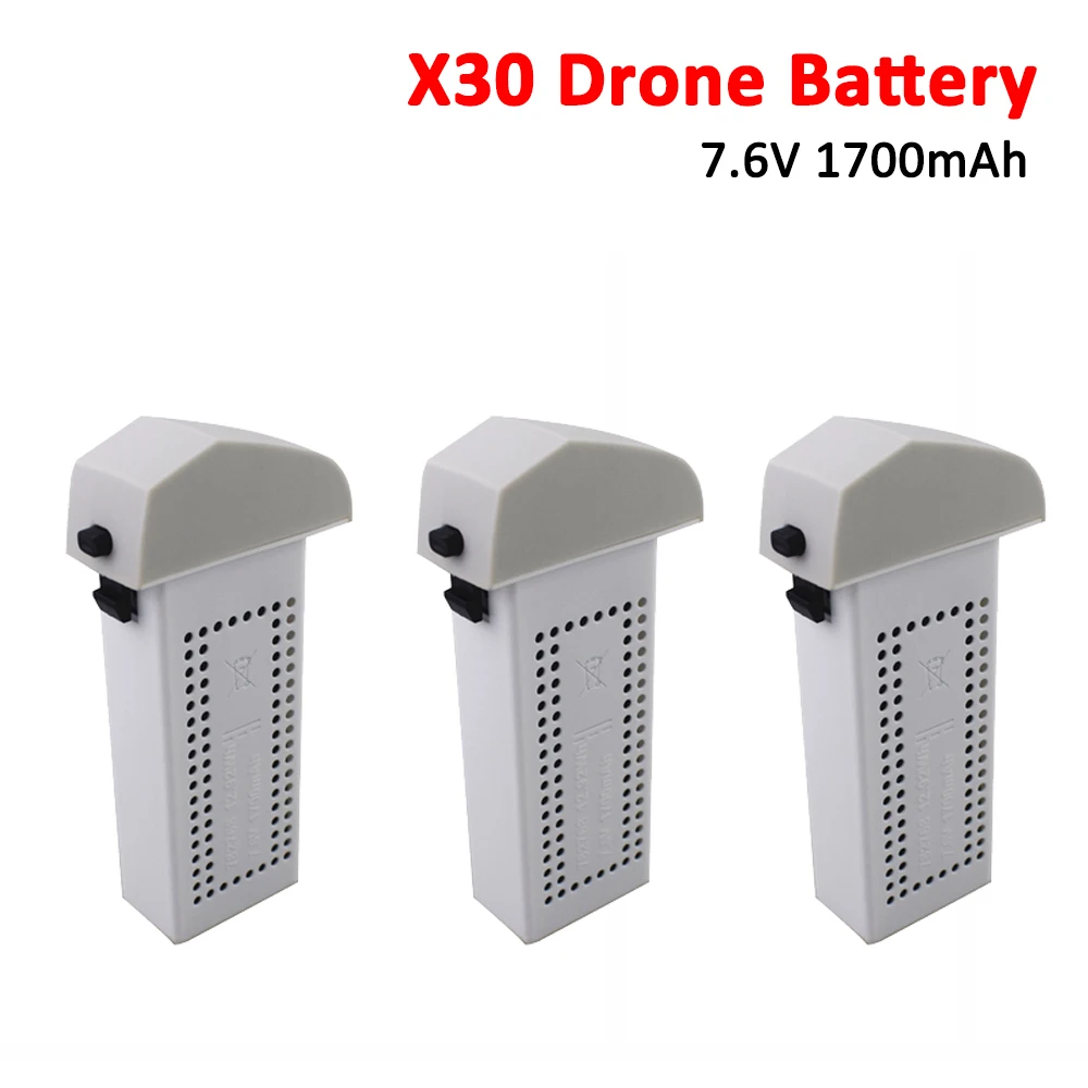 

Original Syma X30 Drone GPS 4K Folding Quadcopter Lipo Battery Spare Part 7.6V 1700mAh Battery Accessory