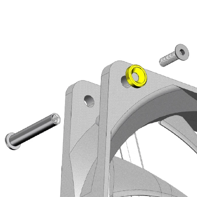 Secure and Stable Computer Fan Screws for 25mm Fan Screws for Desktop Computers