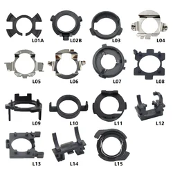 2Pcs H7 H1 LED Headlight Bulb Base Holder Adapter Socket Retainer for H1 H7 Car Headlamp deck