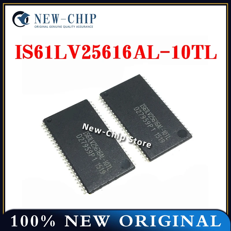 2PCS-50 PCS/uno IS61LV25616AL-10TL TSSOP44 Nouveau original