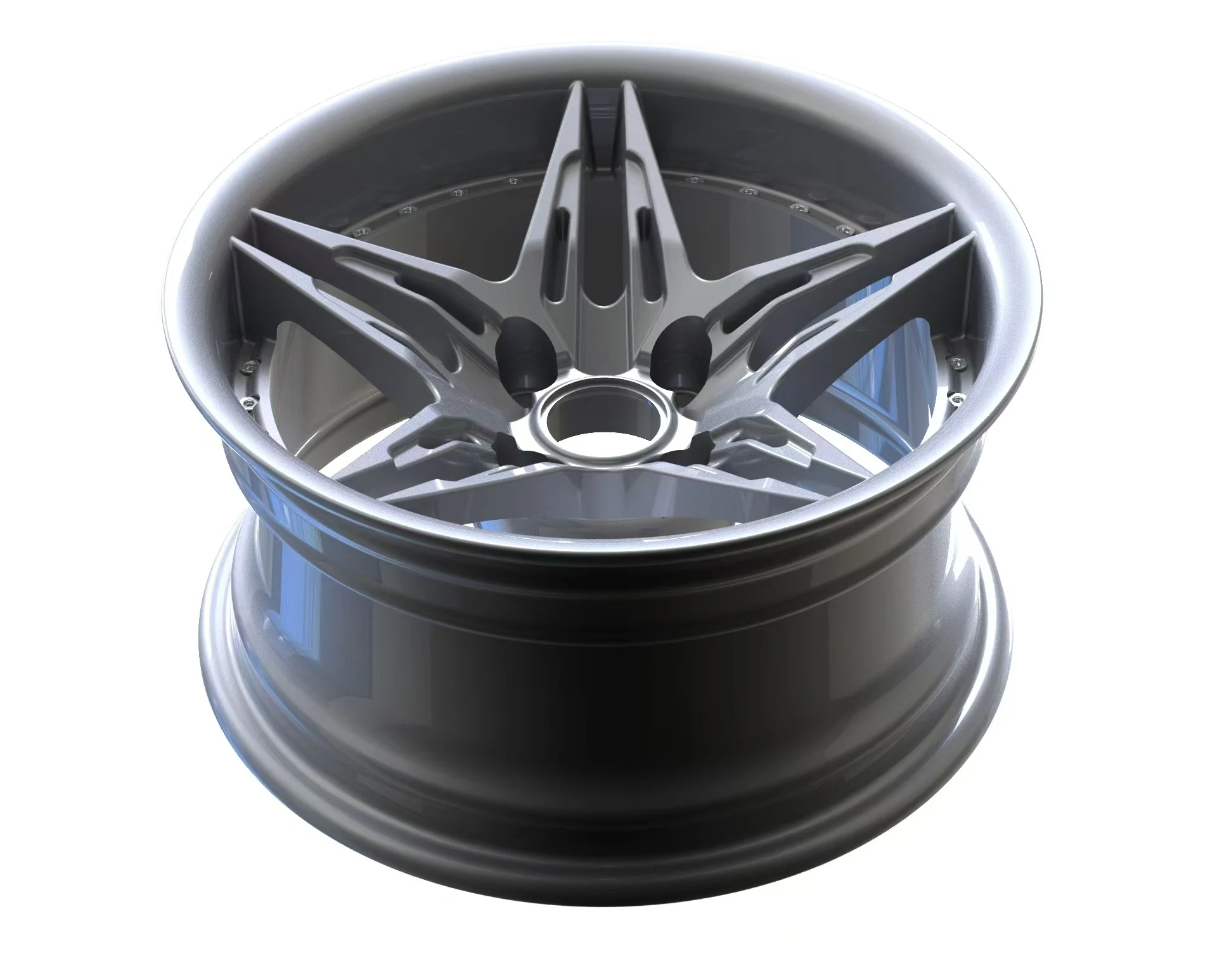 

New chrome-plated wheels for replacement/repair CN