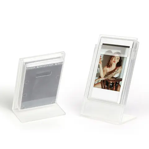 컬러 도파민 3 인치 미니 수직 L 자형 범용 포토 프레임 Fujifilm Instax Mini 12 11 9 90 Mini Link 3 Liplay Evo